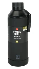 NEW Swiss Tech 24 oz Triple-Walled Stainless Steel Water Bottle Black Free Ship