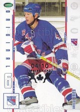 2003-04 Parkhurst Original Six New York Rangers Expo #14 Greg De Vries