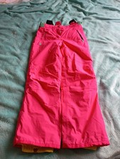 Mini Boden ski trousers sallopetes for girls pink size 9-10