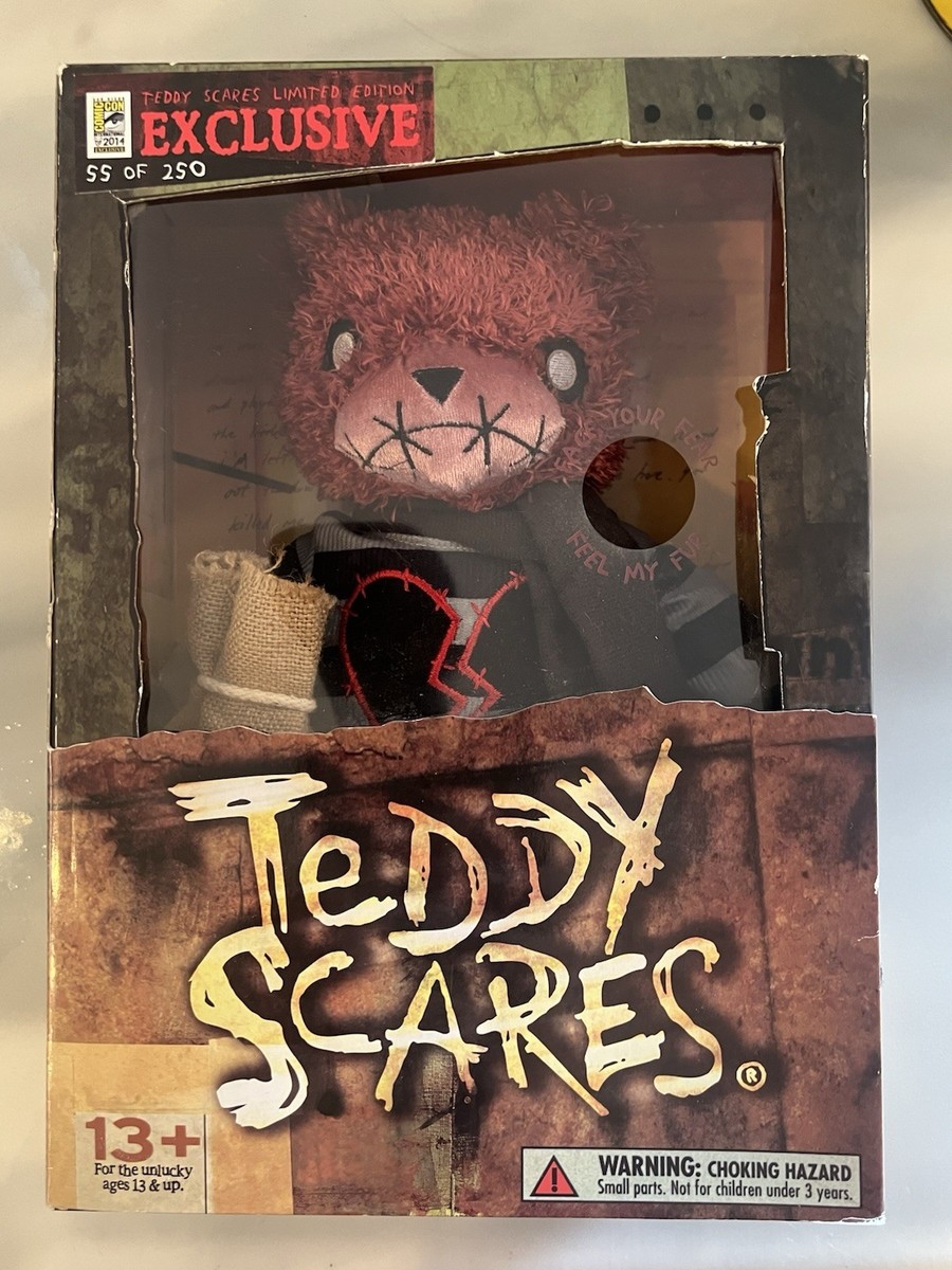 Teddy Scares EDWIN MOROSE 2014 Comic Con Limited Edition Exclusive