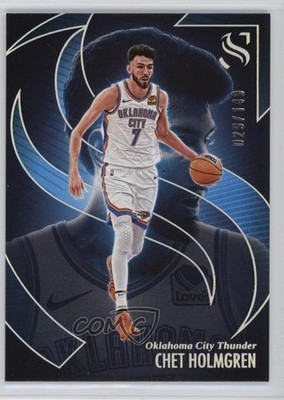 2024-25 Panini Silhouette Holo Silver 29/149 Chet Holmgren #40 15sm