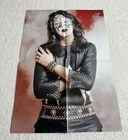 KISS 1974 Ace Frehley Poster from Swedish Tribute Poster Music Magazine 1970s
