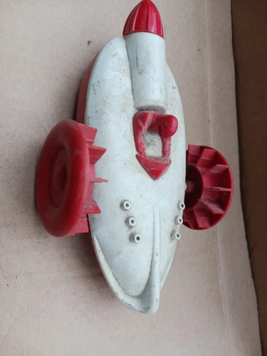 Vintage wind-up boat toy