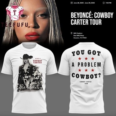 Beyonce Tour White 3D Shirt