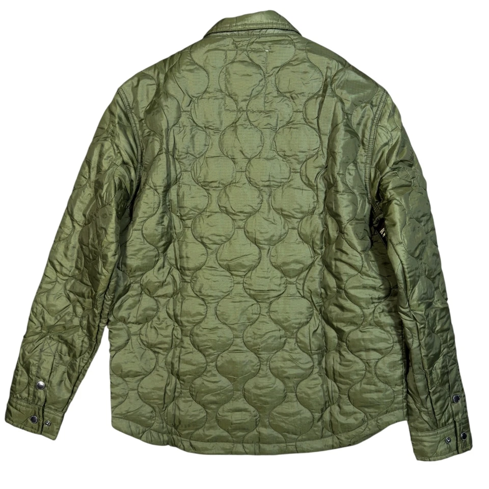 Zero Foxtrot Woobie Shacket Dark Olive Green Mens Size M - Image 2 of 4