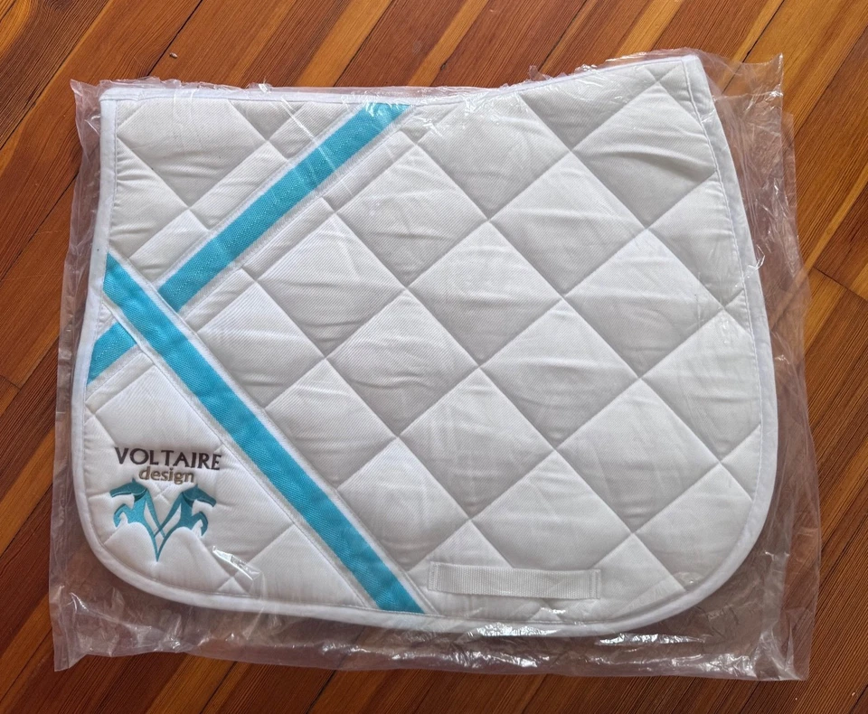 BRANDNEU Voltaire Design Jump Pad - Größe Full - weiß mit Voltaire Logos - Bild 3 von 4