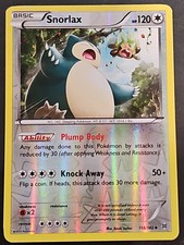 Snorlax 118/162 Breakthrough Reverse Holo on eBay