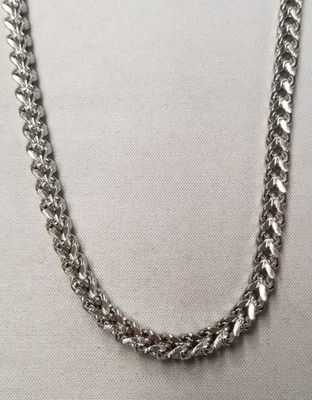 Sophisticated Steel Stainless Steel 6mm Franco Link Necklace 18''