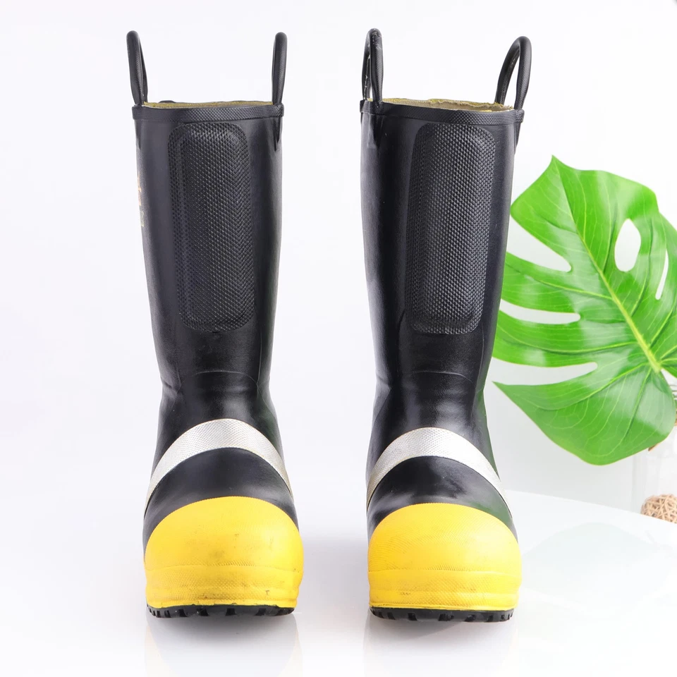 Botas Thorogood Hellfire para hombre talla 9 bombero punta de acero NFPA 1971 807-6000 Foto 2 de 4