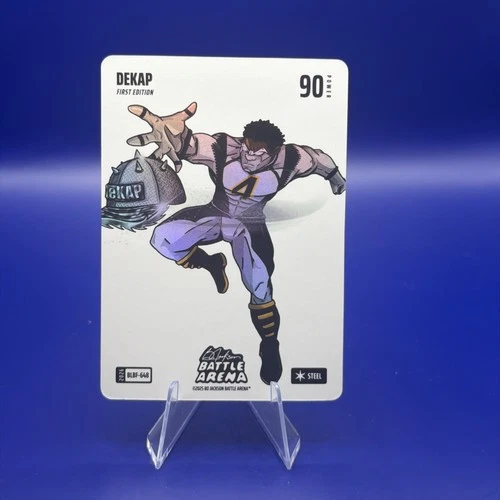 DEKAP 2025 Bo Jackson Battle Arena First Edition blizzard battlefoil 1st Edition