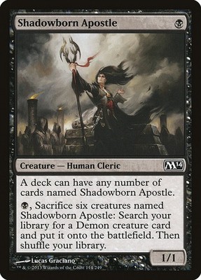 Shadowborn Apostle M14-114 EX EN MTG