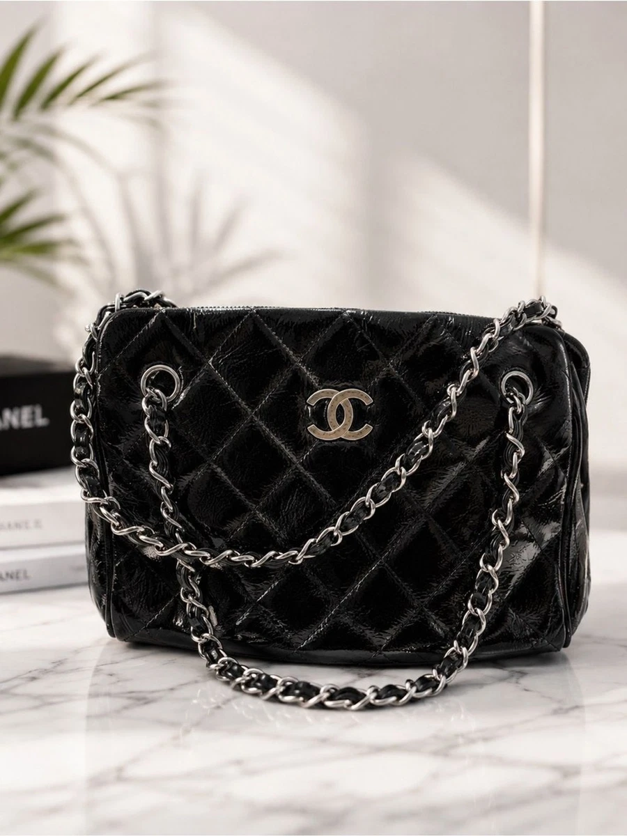 CHANEL Shoulder Bag Patent Bags & Handbags for Women for sale | eBay