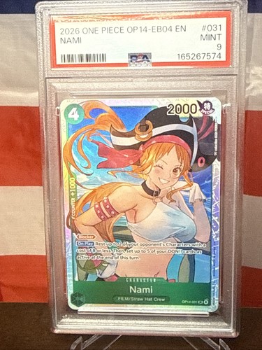 Nami graded PSA 9 for sale on eBay