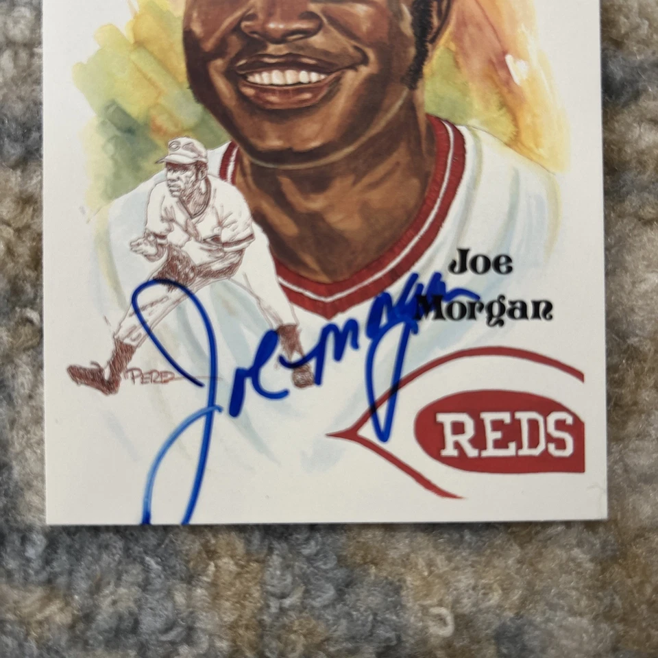 Joe Morgan Autograph Perez Steele Postcard Signed JSA Authenticated - Image 4 of 4
