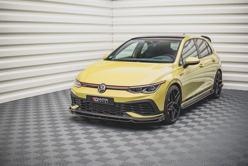 Maxton - Lame Du Pare-Chocs Avant V.1 + Ailerons Volkswagen Golf 8 GTI Clubsport - Afbeelding 2 van 6