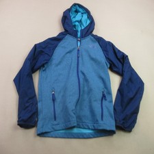 North Face Jacket Boys Large 14/16 Long Sleeve Full Zip Pockets Outdoors Hooded