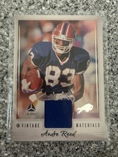 2023 Panini Luminance Football - Vintage Materials Andre Reed #VM-1