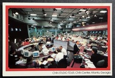 CNN Center Studio Tour, Atlanta, Georgia, TV News Network, Journalism - Postcard CNN Center Studio Tour, Atlanta, Georgia, TV News Network, Journalism - Postcard