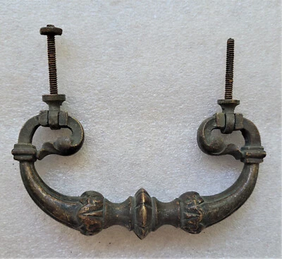 Ancien - Poignée tombante néo-Renaissance- bronze - Meuble de Style- - Photo 1/2