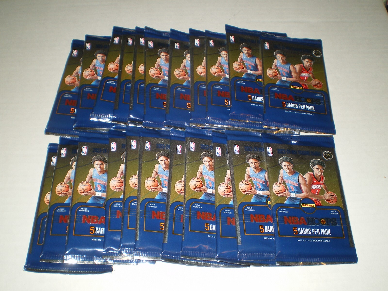 LOT of 22 Sealed 202324 Panini Hoops Basketball Card Packs (5 Cards per pack) eBay