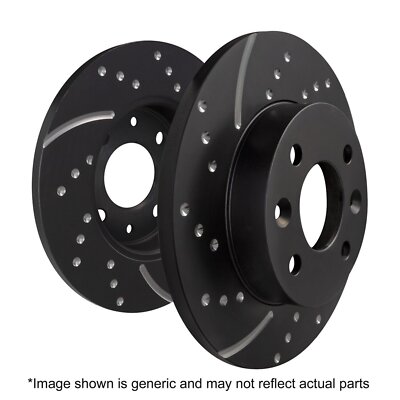EBC Brakes GD7798 3GD Series Sport Slotted Rotors Fits 14-19 6