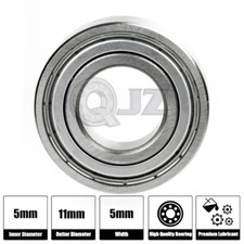 1x 685-ZZ Ball Bearing 11mm x 5mm x 5mm ZZ 2Z Free Shipping NEW Metal