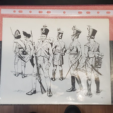 Hinton Hunt Prints Militaire, NA 1, Austro-Hungarian Infantry 1809-15