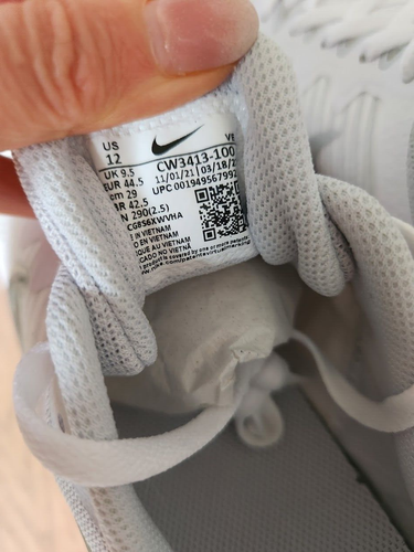 Nike Downshifter 11 White Women's Trainers Shoe Size UK 9.5 - Imagen 10 de 13