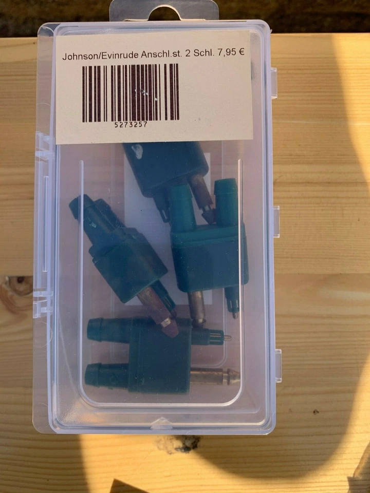 OSCULATI Anschluss / Johnson / Evinrude / 2 Schläuche / Boot / Motor / Tank / Außenborder