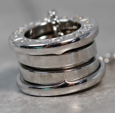 BVLGARI B.zero1 シルバー925 サイズ18号～19号 BVLGARI B.zero1 シルバー925 サイズ18号～19号 Bvlgari B.Zero1