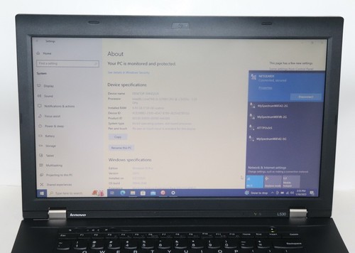 Lenovo ThinkPad L530|Core i5@2.50 GHz|8GB RAM |500 HDD|WIN 10. PROF|WIFI - Picture 8 of 12