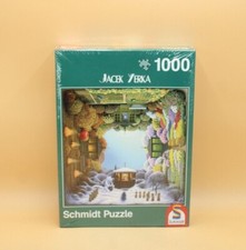 🧩NEU: Der Jahreszeiten Garten Jacek Yerka  Puzzle 1000 Schmidt jigsaw rar🧩