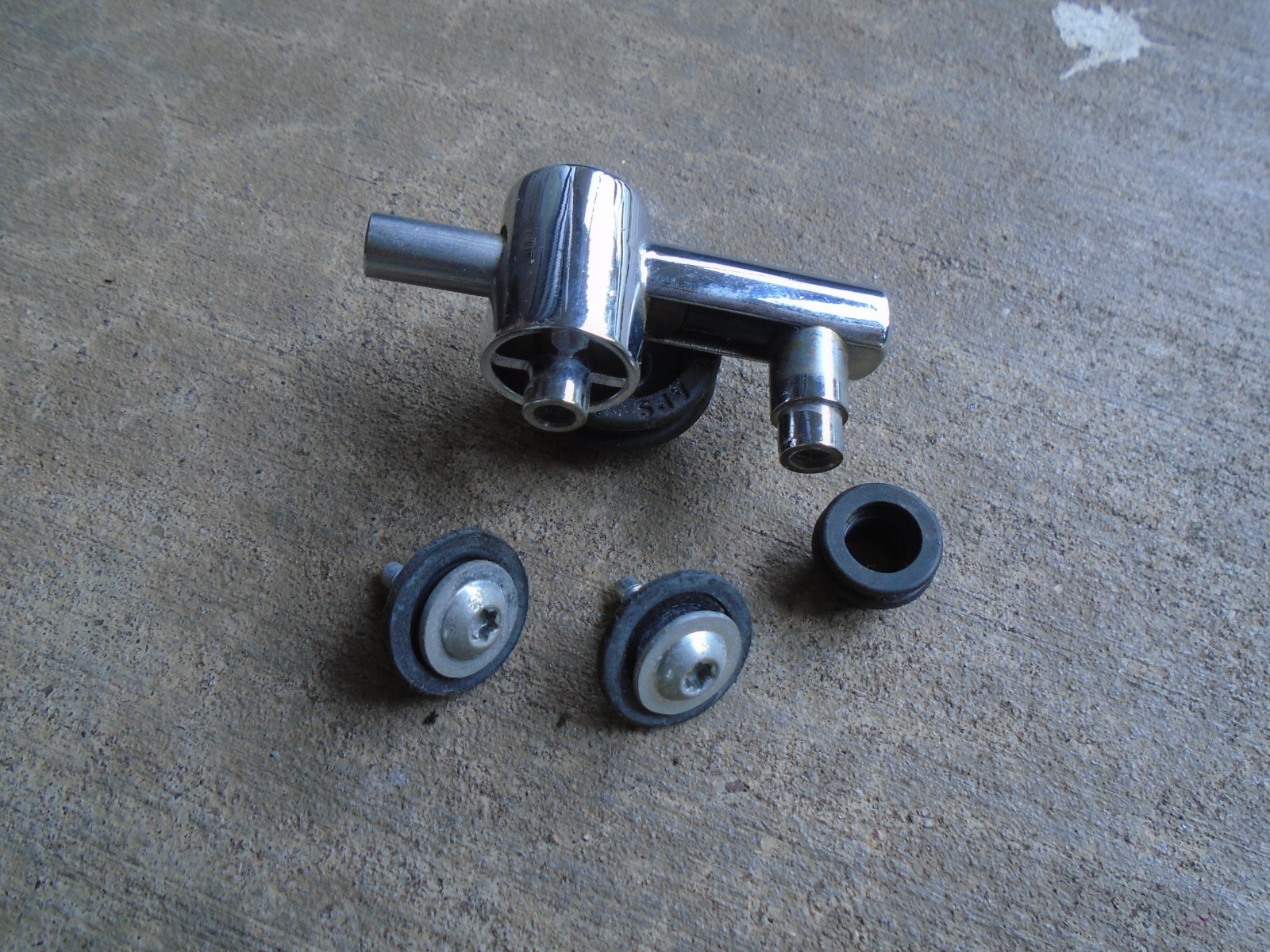 (1) VINTAGE SONOR DESIGNER SERIES MAPLE LIGHT HALF LUG TOMS & BASS DRUMS-VG!