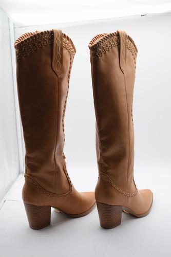 BILLINI Finley Knee High Ladies Western Boots Taupe Tan Size 6 - Picture 5 of 6