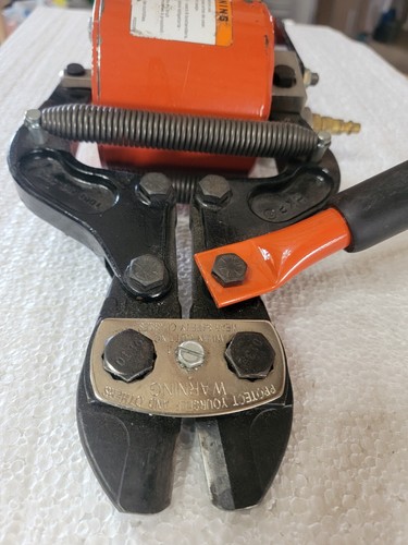Excellent Condition USA Made H K Porter Tools Pneumatic Cutter Number 9190 9190C - Picture 20 of 23
