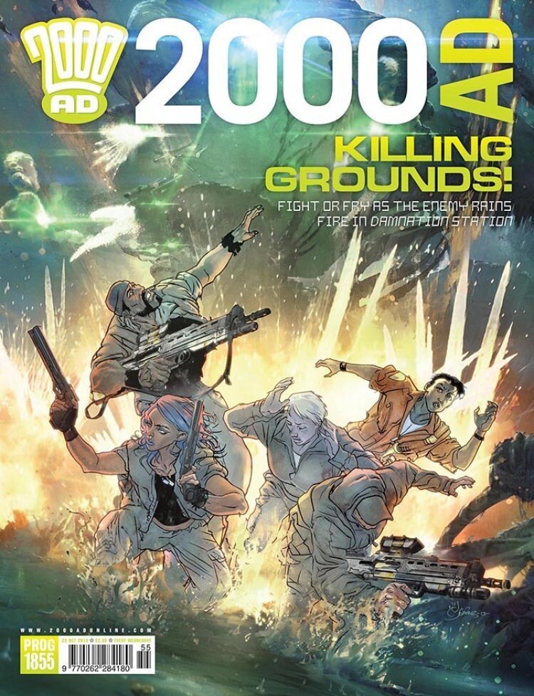 2000AD Prog 1855: Killing Grounds! (Paperback, 2013)