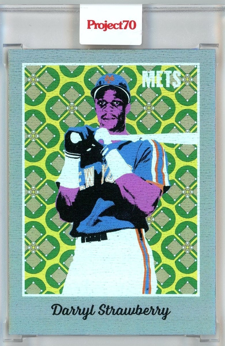 Darryl Strawberry Project70 カード 2021 Project 70 #647 1965 Darryl Strawberry by Toy Tokyo