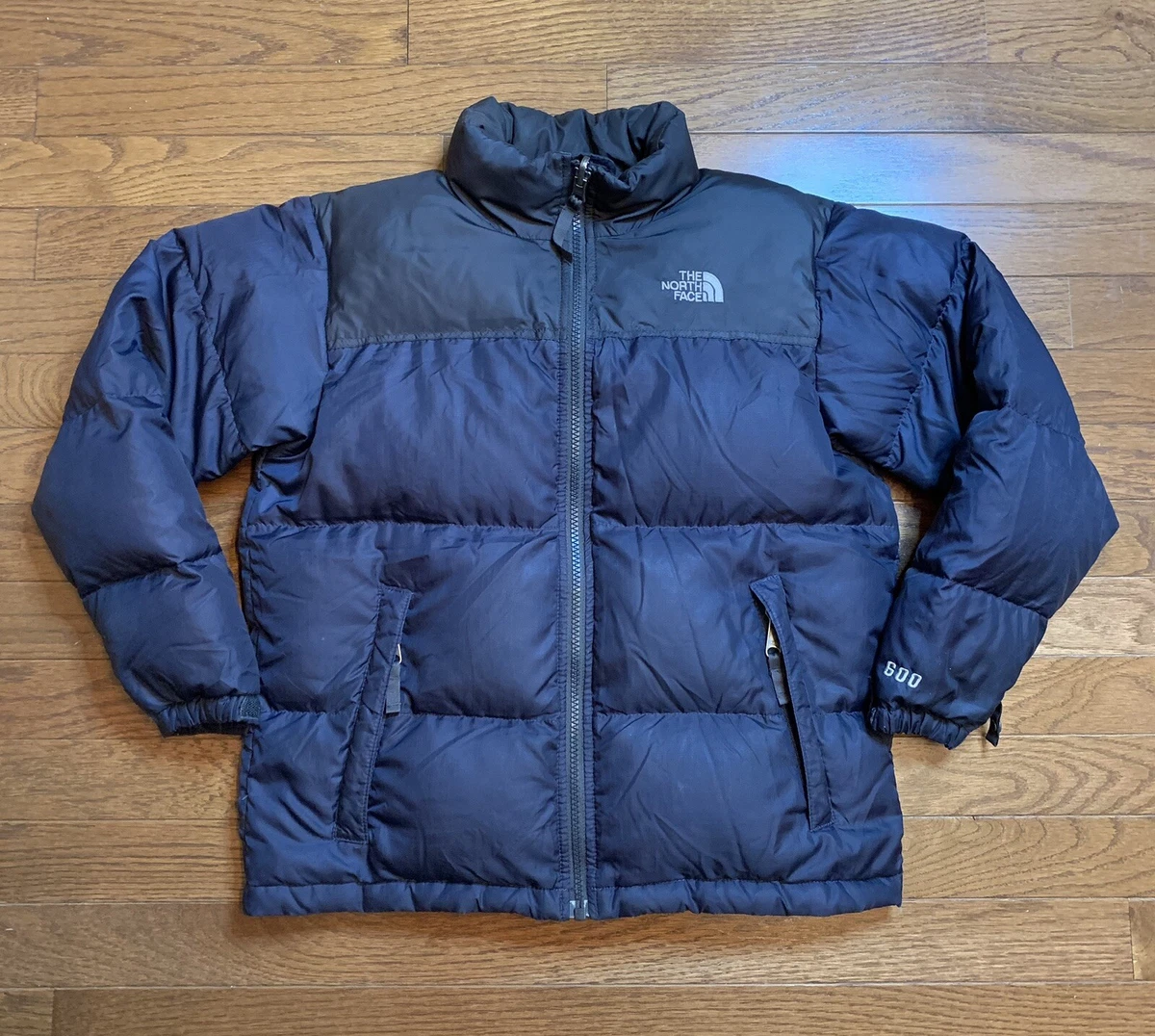 North 600 Down Puffer Blue/Gray- M 10/12 Boys Kids eBay