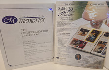 Creative Memories 8x10 Scrapbook White Pages Refill RCM-10S 15 Sheets  BONUS