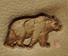CRAFTOOL - TANDY LEATHER - MINI 2D 3D STAMP - 8822 - BEAR - 8822-00 - NEW