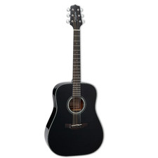 Takamine Gd30-blk Black Dreadnought 6 String Acoustic Guitar