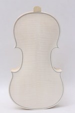 Stradivari Violin 4/4 Body Europe Flame Maple Spruce Handmade Violin Unfinished