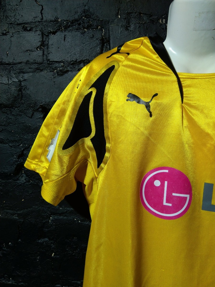 Maillot De Foot AEK Athens Domicile 2007 – PUMA – Taille S Homme – Occasion