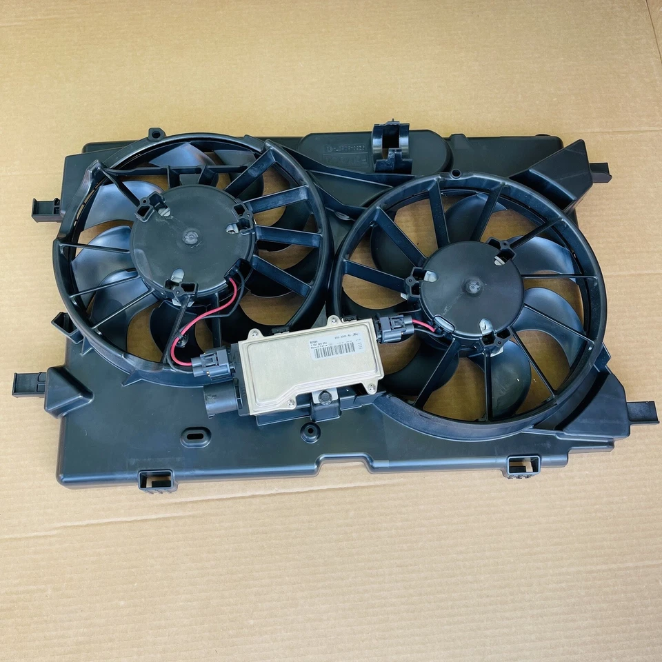 Conjunto de ventilador de refrigeración del radiador Ford Motorcraft para 10-12 Ford Fusion Lincoln MKZ Foto 2 de 4