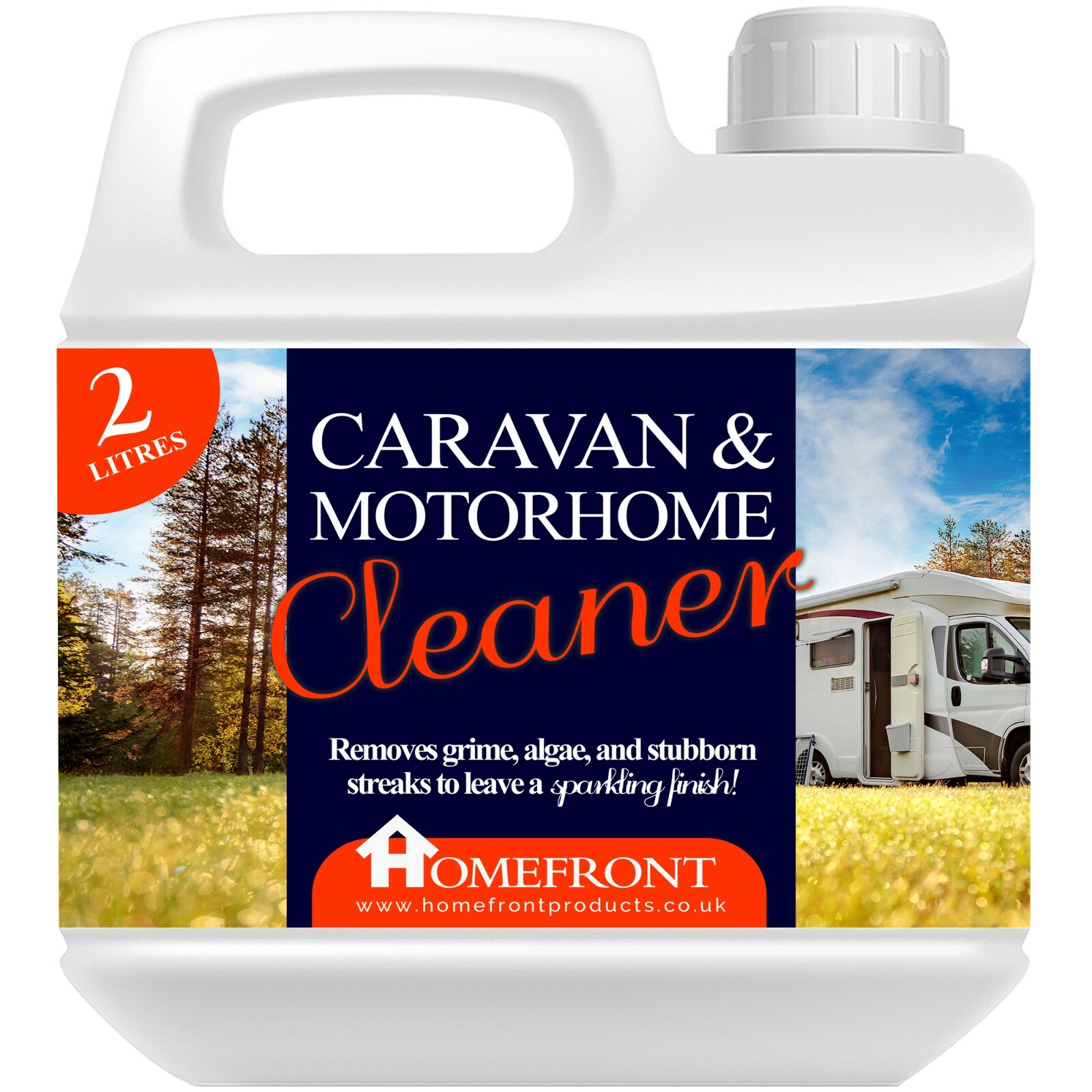 Homefront Caravan & Motorhome Concentrated Cleaner Black Streak Algae Remover 2L