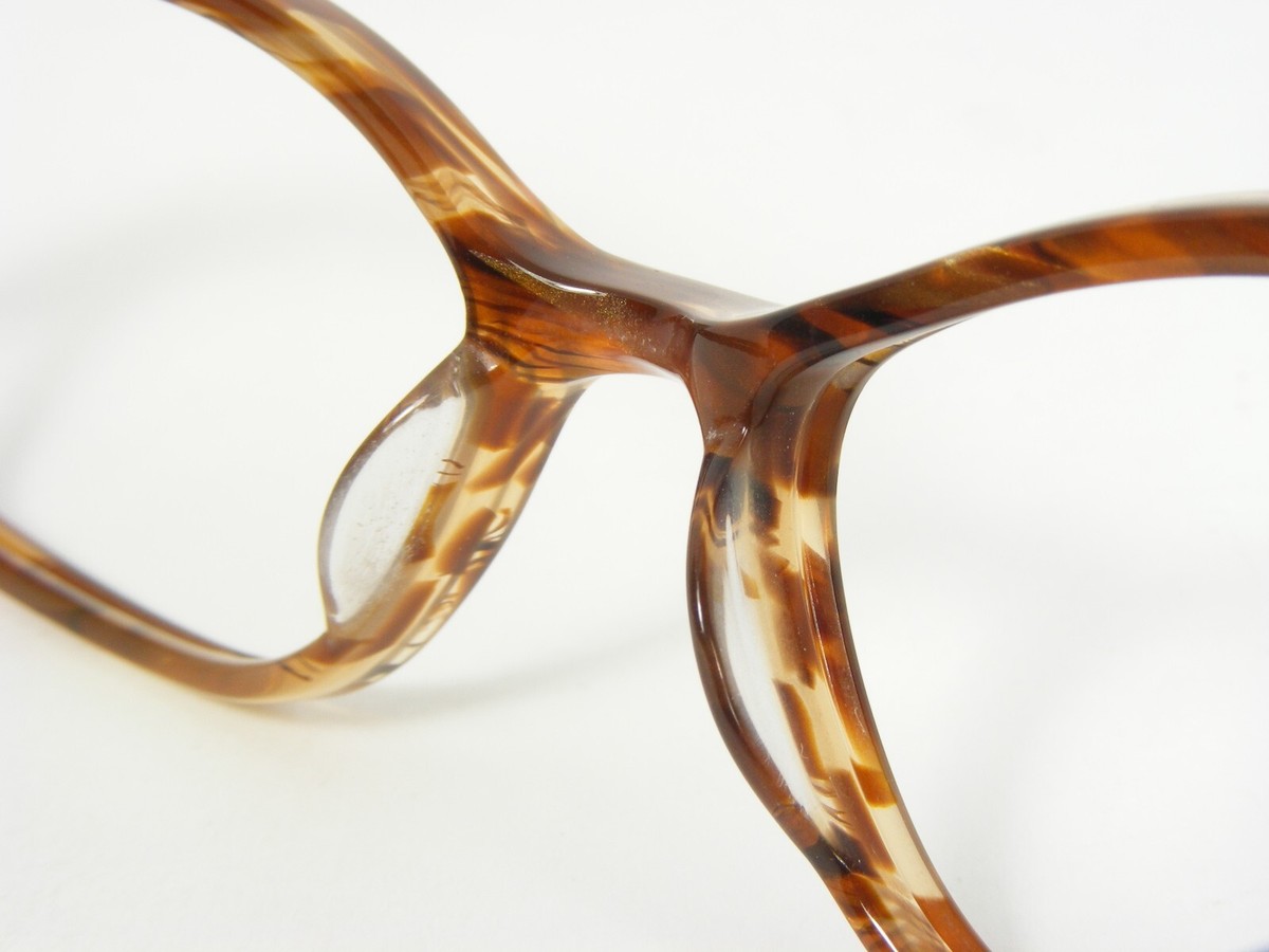 OGI EVOLUTION 9077 1555 BROWN TIGER EYEGLASSES GLASSES FRAME 52-16