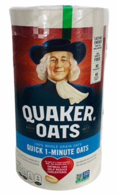 Quaker 01180 Quick Oatmeal - 18oz