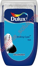 * Dulux Interior Paint 30ml Matt Tester Pots with Roller ~ Brand New & Sealed *