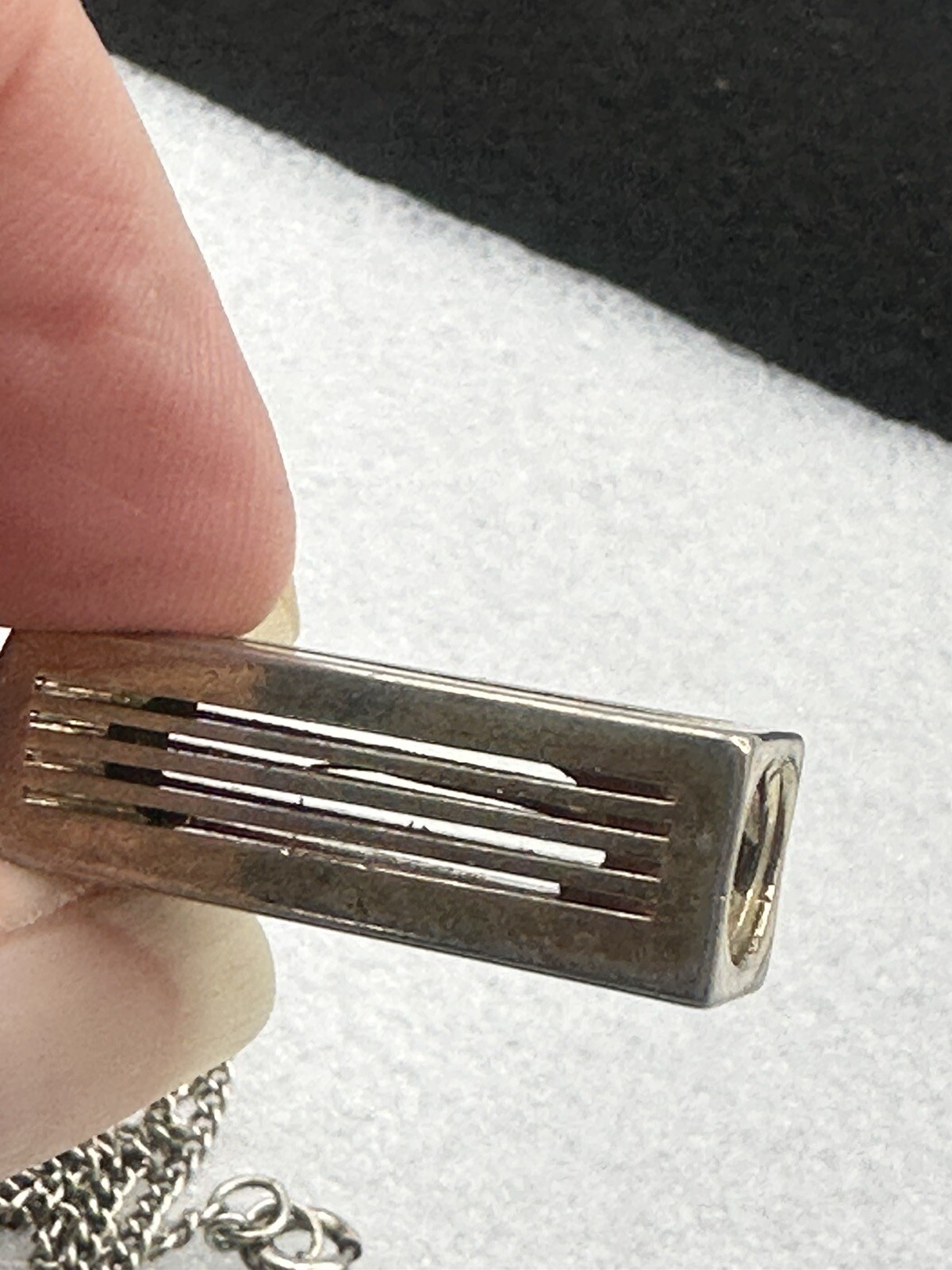 Aromatherapy Diffuser Pendant Necklace Mixed Meta… - image 9