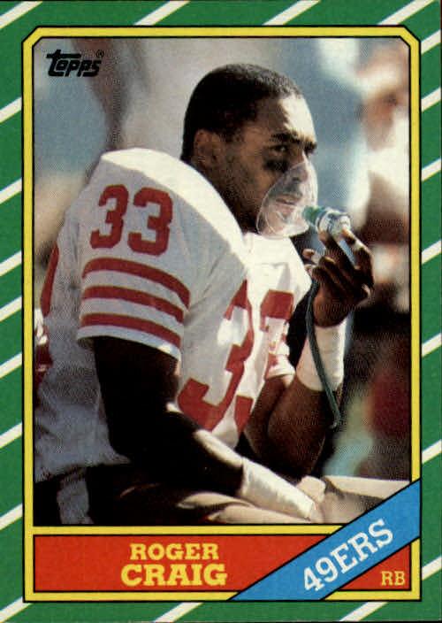 1986 Topps #157 Roger Craig